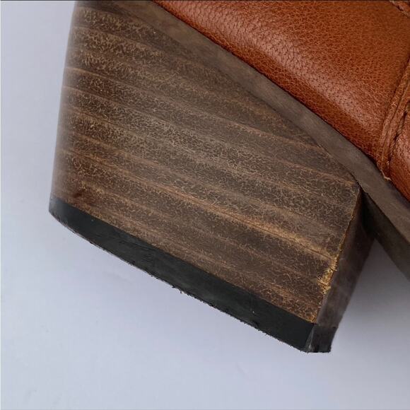 Nine West 8.5 booties Vintage American leather Ankle boots 8.5 Fall Cowboy Boho - Picture 12 of 15